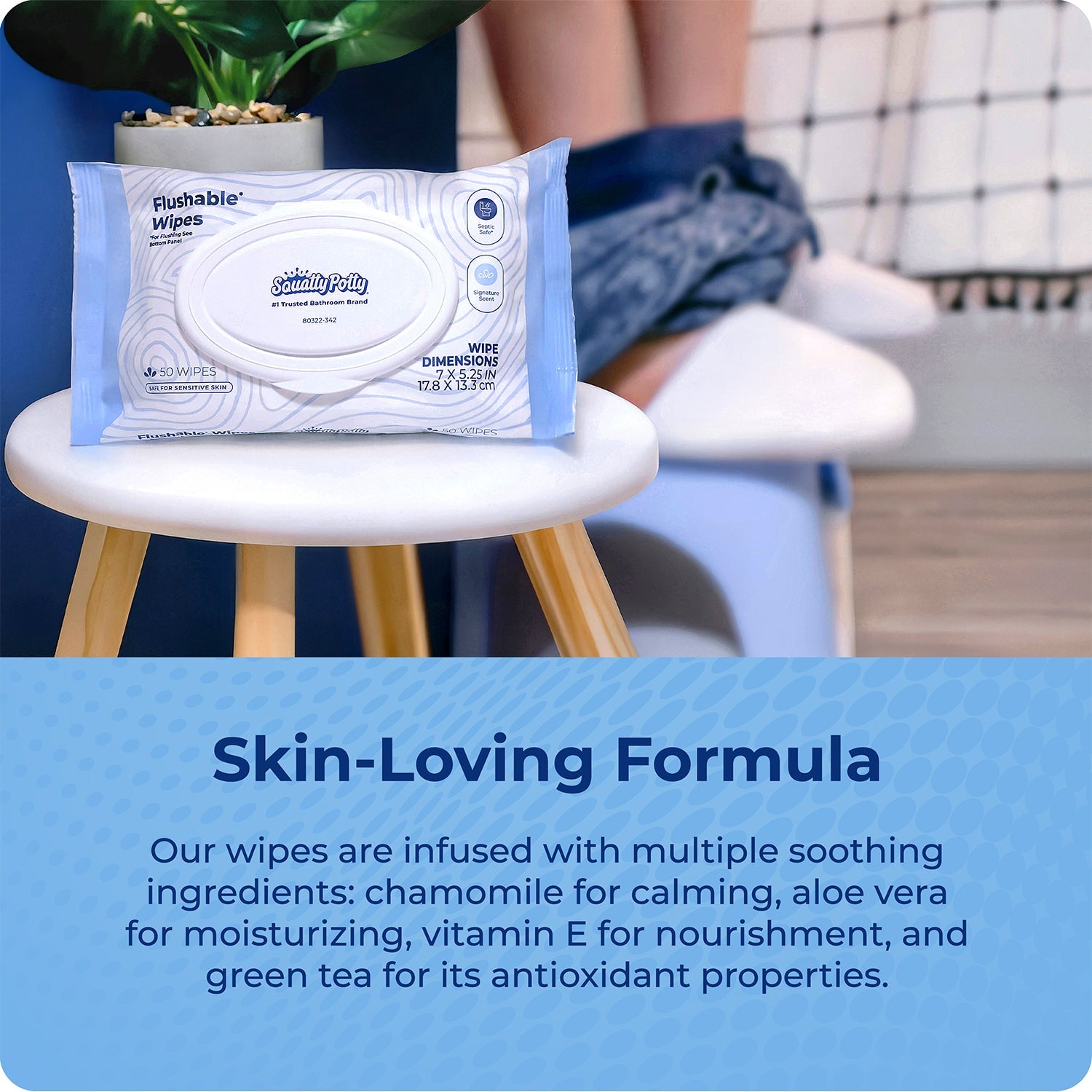 FLUSHABLE WIPES