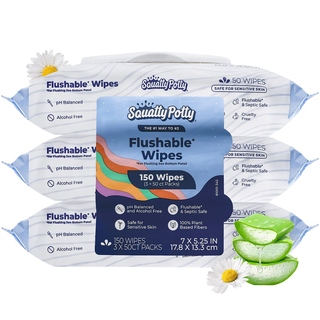 FLUSHABLE WIPES