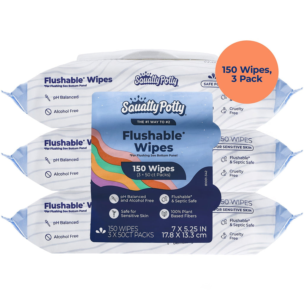 FLUSHABLE WIPES