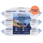 FLUSHABLE WIPES
