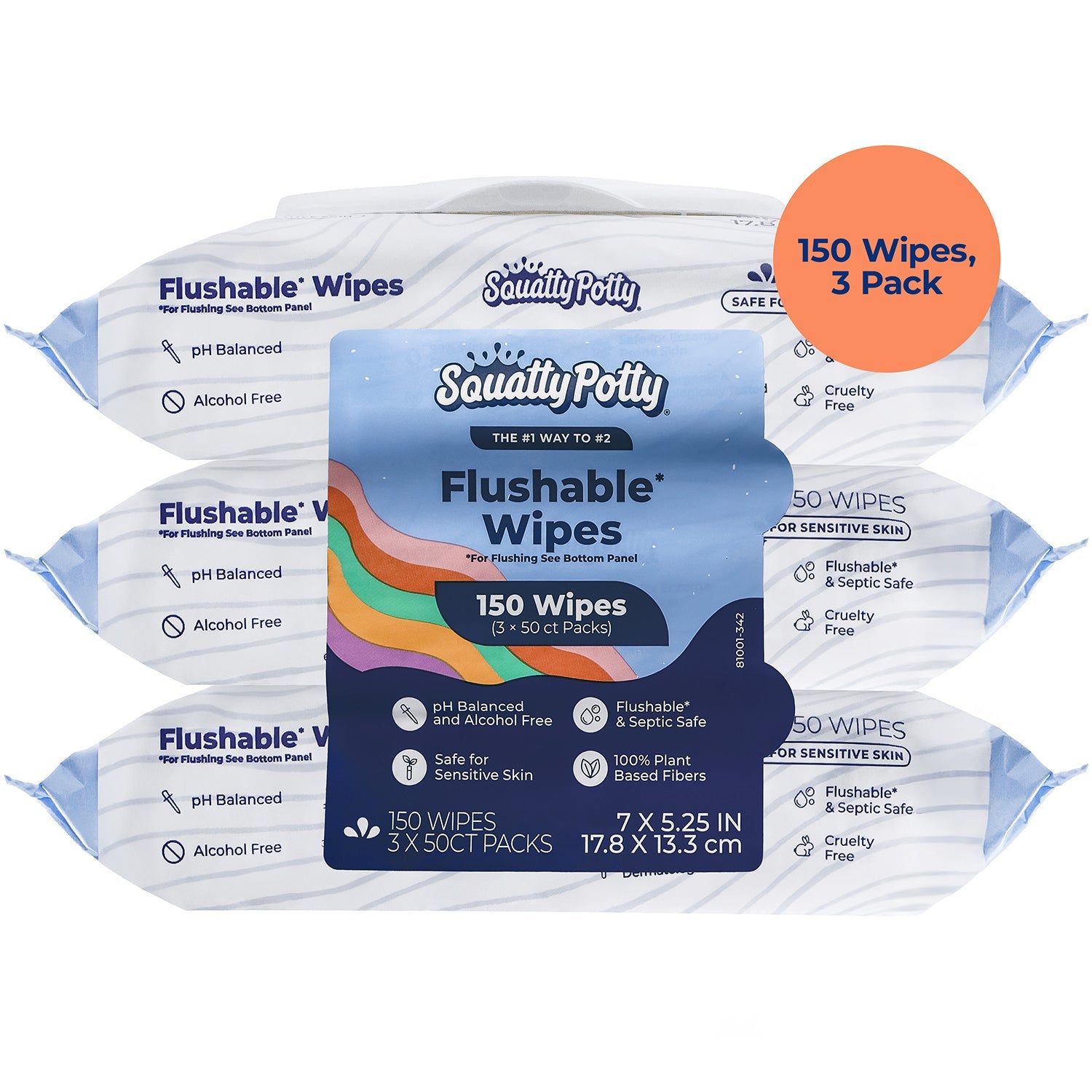 FLUSHABLE WIPES