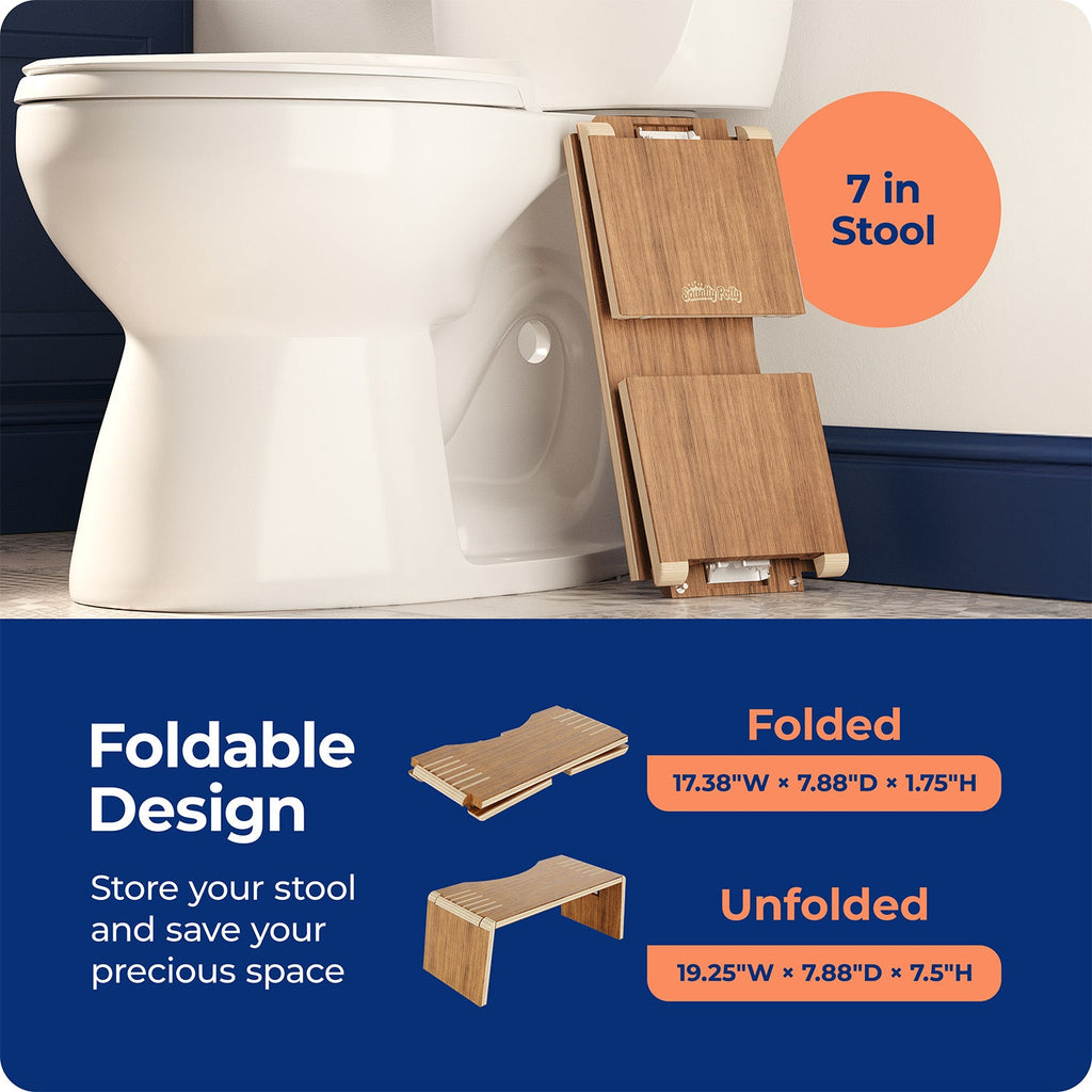 OSLO TEAK FOLDING STOOL
