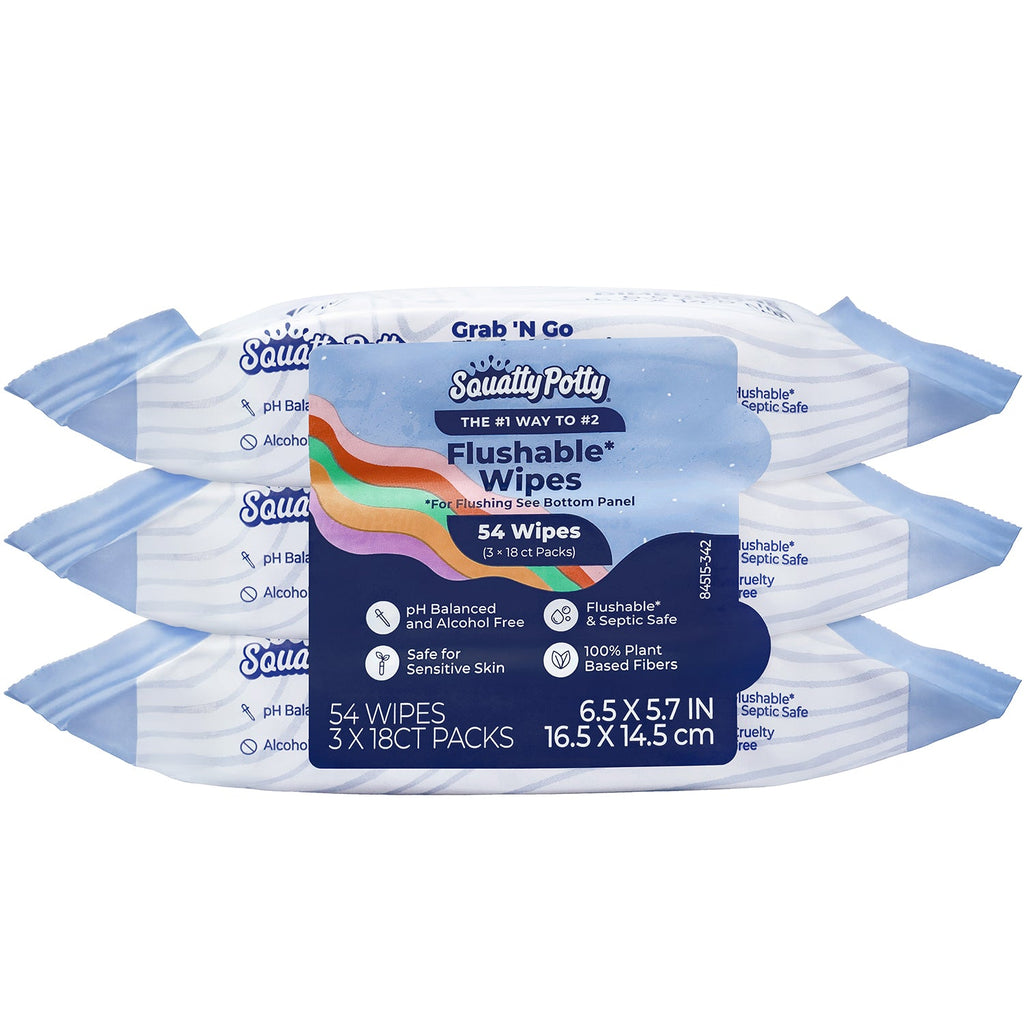 FLUSHABLE WIPES