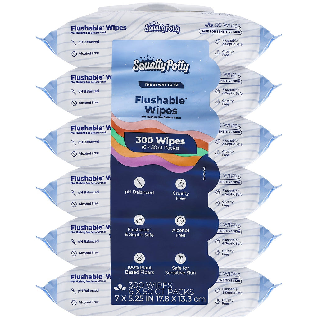 FLUSHABLE WIPES